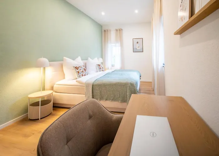 1 Bedroom - 1 Schlafzimmer - Grosse Terrasse - Cafe - Sekt - An Den Weinbergen Rüdesheim am Rhein